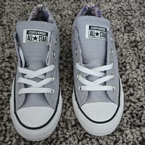 Converse Chuck Taylor All Star Street slip-ons Gray with White Accents